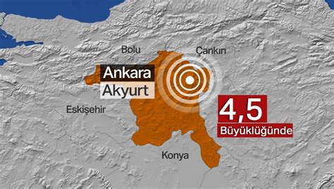 Ankara deprem son dakika 2017